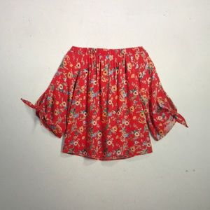 NWT Papermoon Off the Shoulder Top